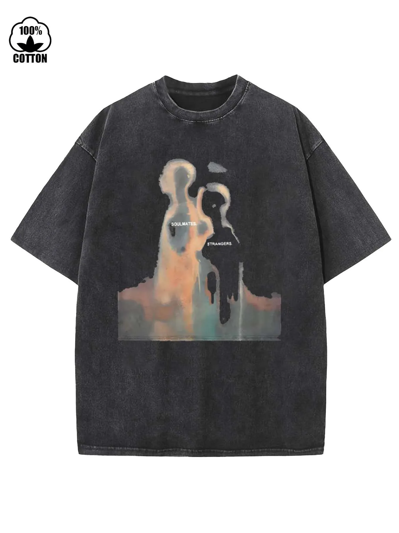 

Мужская повседневная винтажная хлопковая футболка унисекс с ретро-принтом, модные короткие рукава