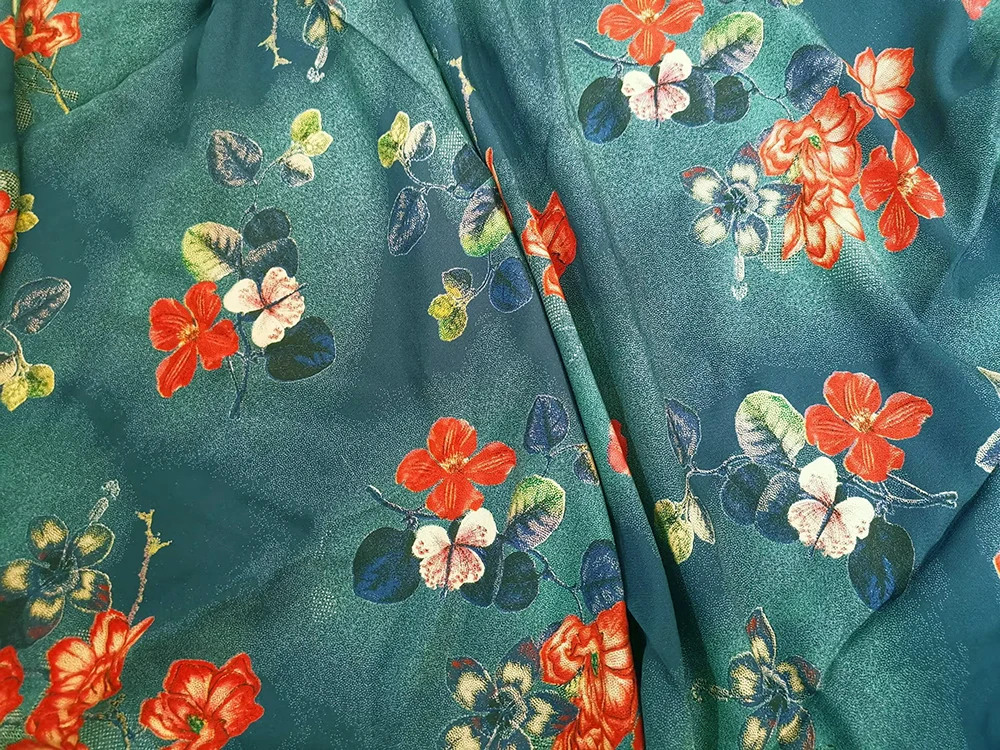 1 Meter X 1,35 Meter Hochwertiger Viskose-Stoff Rayon-Popeline Kleider- und Hemdenmaterial Großhandel – Detail 13