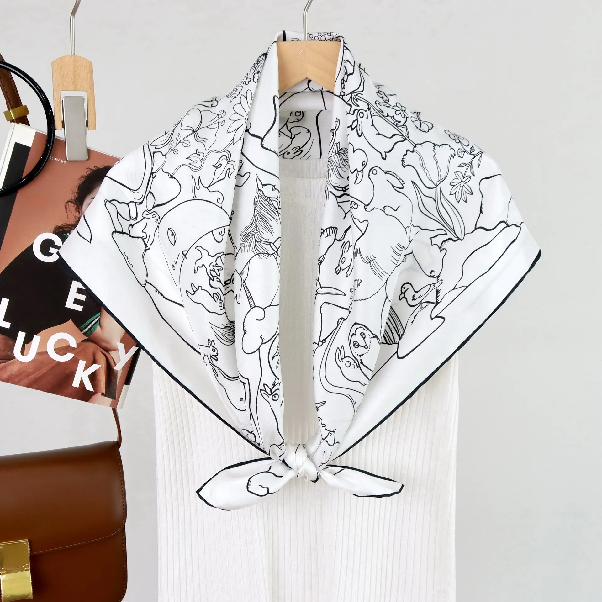 Рисунок 3 - Шарф шелковицы 90 см