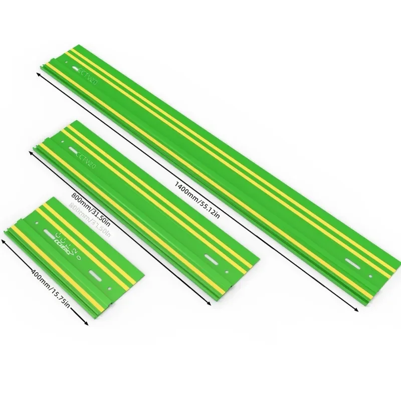 Green Electric Circular Saw Guide Rail Linear Cutting Track Large Plate Auxiliary Ruler Compatible with Festo Makita