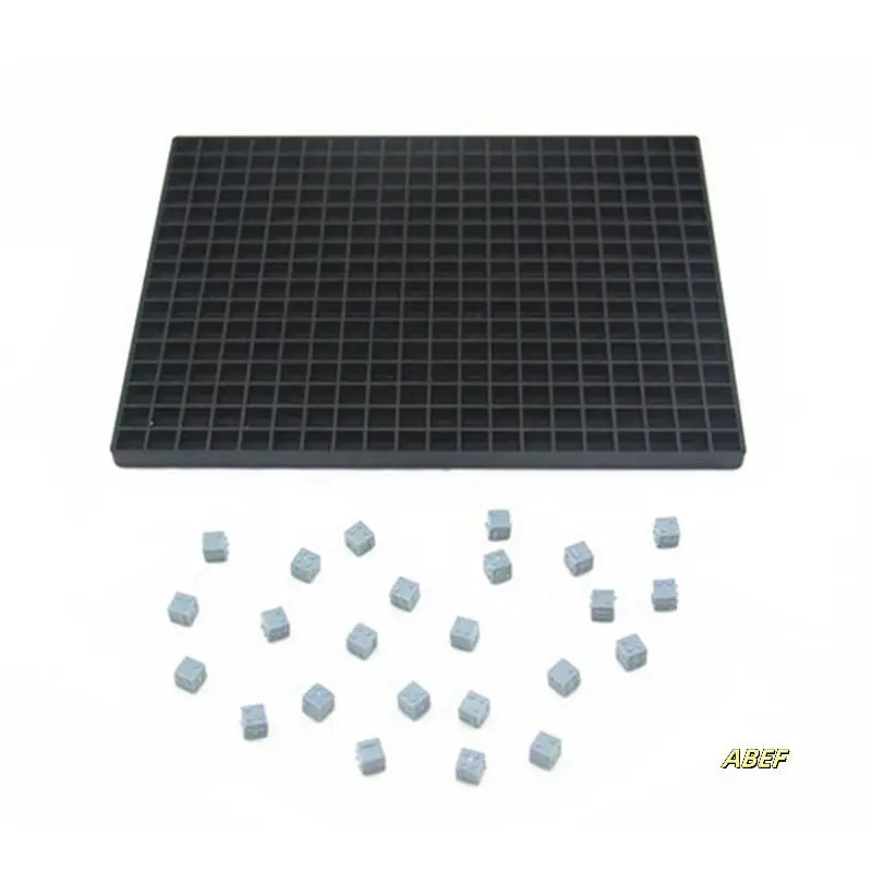 مجموعة مكعبات تعليم الرياضيات من برايل للمساعدات التعليمية الحسابية ذات الرؤية المنخفضة للمدارس العمياء