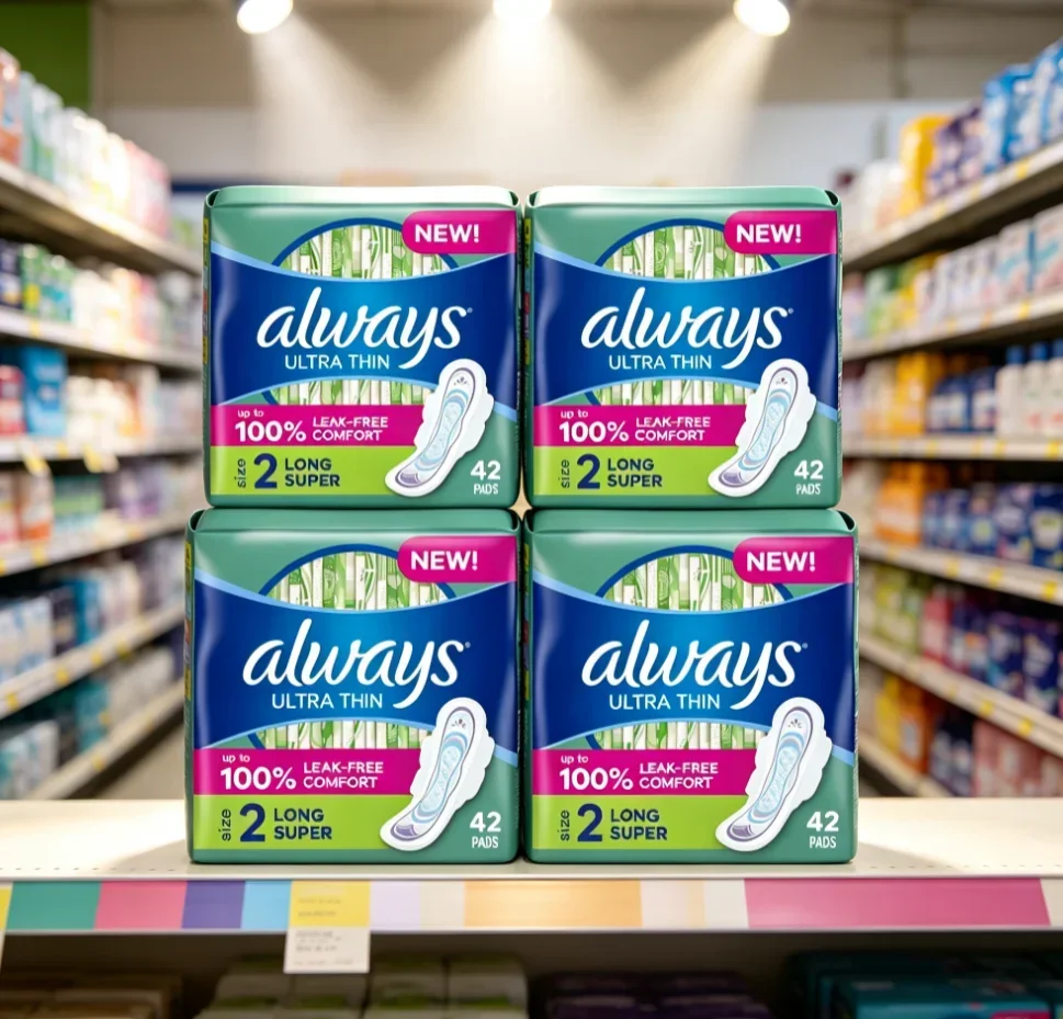 Ultra Thin Long Super Absorbent Menstrual Pads