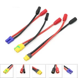 1pcs EC5 /XT60 /XT90S Female To XT150 / AS150 Male / Female Adapter Connector 10AWG 15CM Wire For Amass Rc Battery Rc Drone