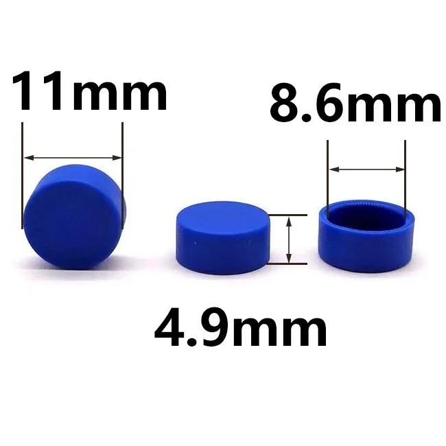 30 Stück Kraftstoffeinspritzer Kunststoffteil Pintle Cap Kraftstoffeinspritzer Reparatursatz 11 * 8,6 * 4,9 mm VD-PS-31040