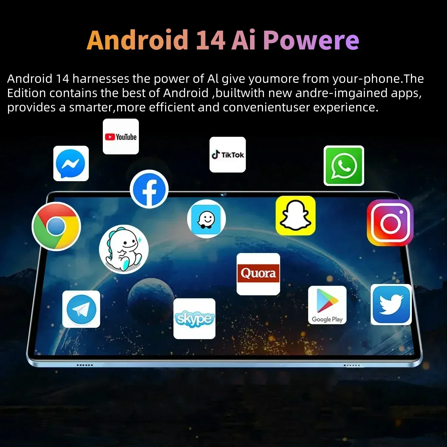 2024 wersja globalna oryginalna Pad 6 PRO 20000mAh Android 14 Tablet 16GB 1T 11 Cal 5G telefon Dual SIM połączenie WIFI tanie tablety PC