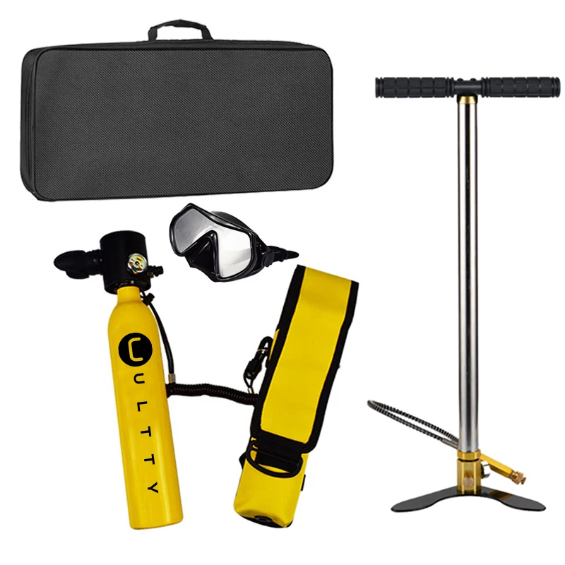 

Hot sale 0.5 liter high pressure aluminum scuba diving gas tank certification