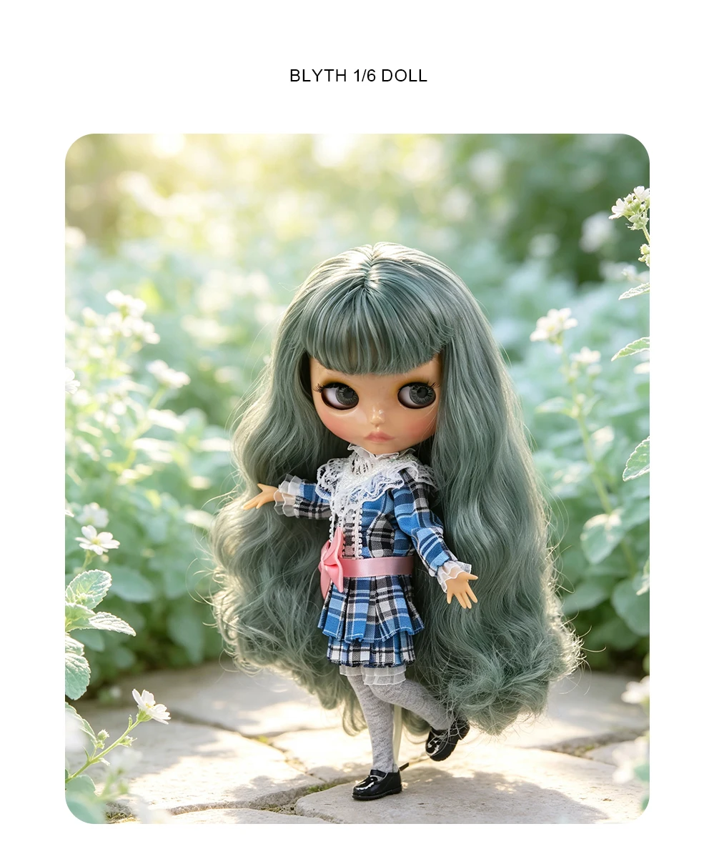ICY DBS Blyth Puppe BJD Gelenkige Puppe mit Gebräunter Haut Set 1/6 Maßstab 30 cm Mädchen Geschenk Anime SD – Detail 13
