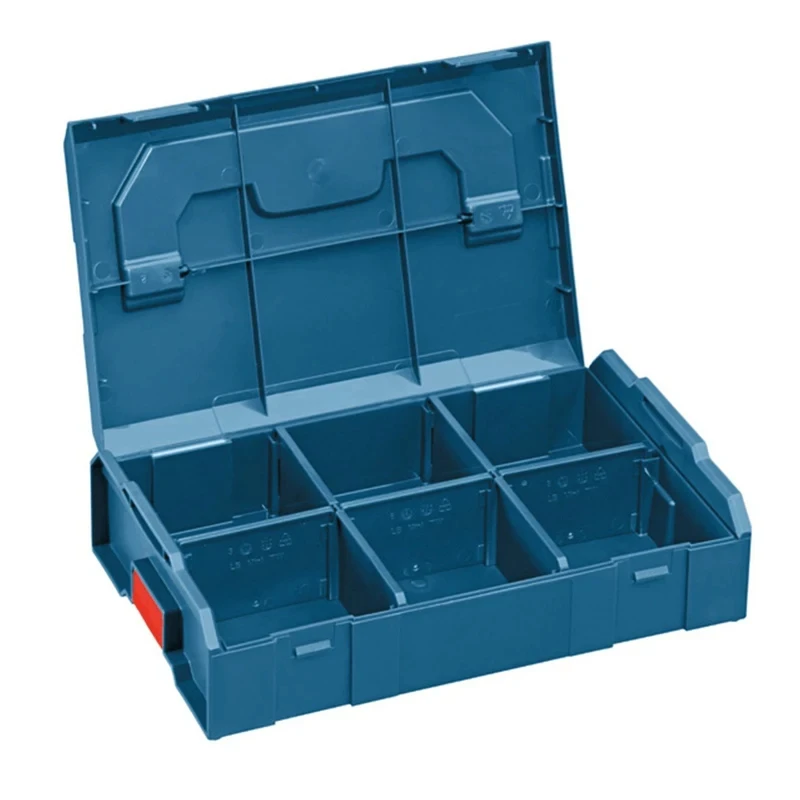 Bosch 1600A007SF L-Boxx Tool Accessories Case Mini Storage Box Durable Parts Stackable Plastic Hard Storage Part Tool Box