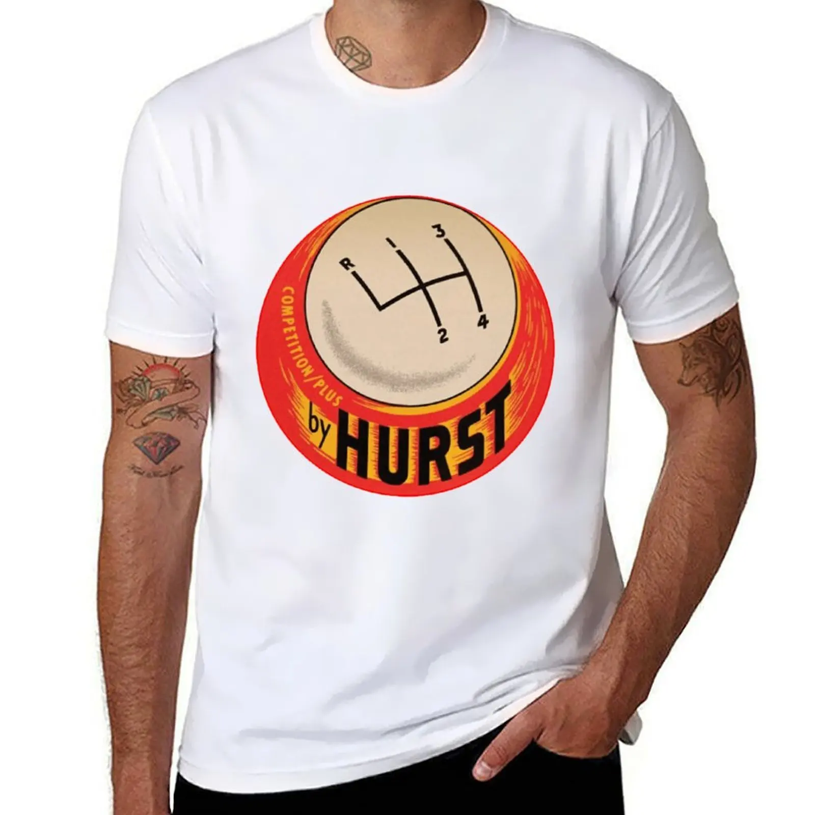 

Vintage Hurst Shift Knob Essential . T-Shirt t shirt men 100% cotton luxury brand cotton t shirt man T-Shirt