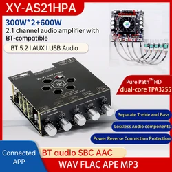 TPA3255 Stereo Digital Amplifier Board 2.1 Channel Subwoofer 300W * 2+600W High-Power BT Digital Amplifier Board