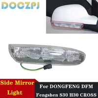 Luz de espejo retrovisor de coche, lámpara de advertencia de señal de giro para DONGFENG DFM Fengshen S30 H30 CROSS
