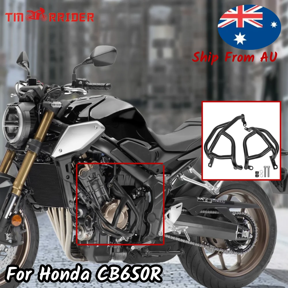 Motorcycle Parts for Honda CB650R Engine Guard Highway Crash Bar Bumper Protector Left Right CB 650R CB 650 R 2019-2022 2021 New