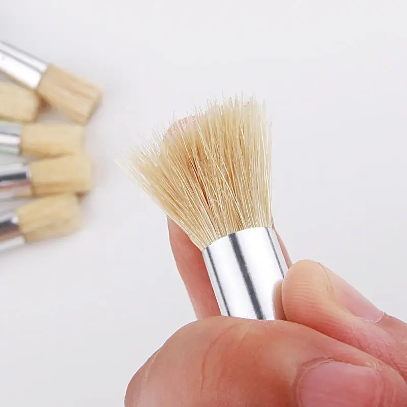 4/6Pcs Paint Brush Painting Brush Plastic Set For Ergonomic Convenient Artist Tools Child Professional Watercolor