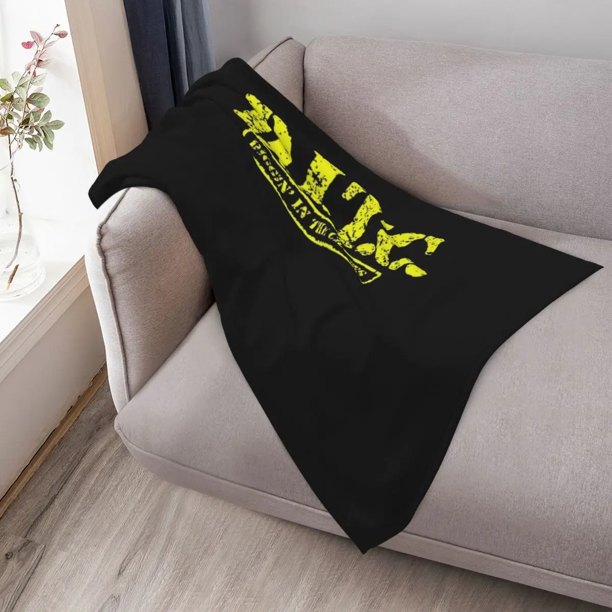 Ditc طاقم طبق الاصل Rawkus Diggin في الصناديق أواخر 90s رمي بطانية زينة عيد الميلاد بياضات السرير بطانيات كبيرة منقوشة لطيفة #3