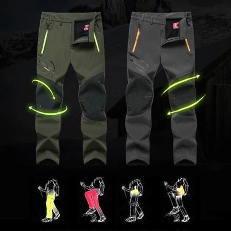 Heren Katoenen Klassieke Cargo Broek Casual Rits Outdoor Sport Wandelen Broek Multi-Pockets Zwarte Lente Zomer Broek 2024