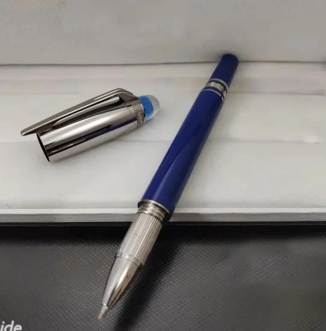 

2025 luxury signature pen blue planet special Roller ballpoint Fountain pen