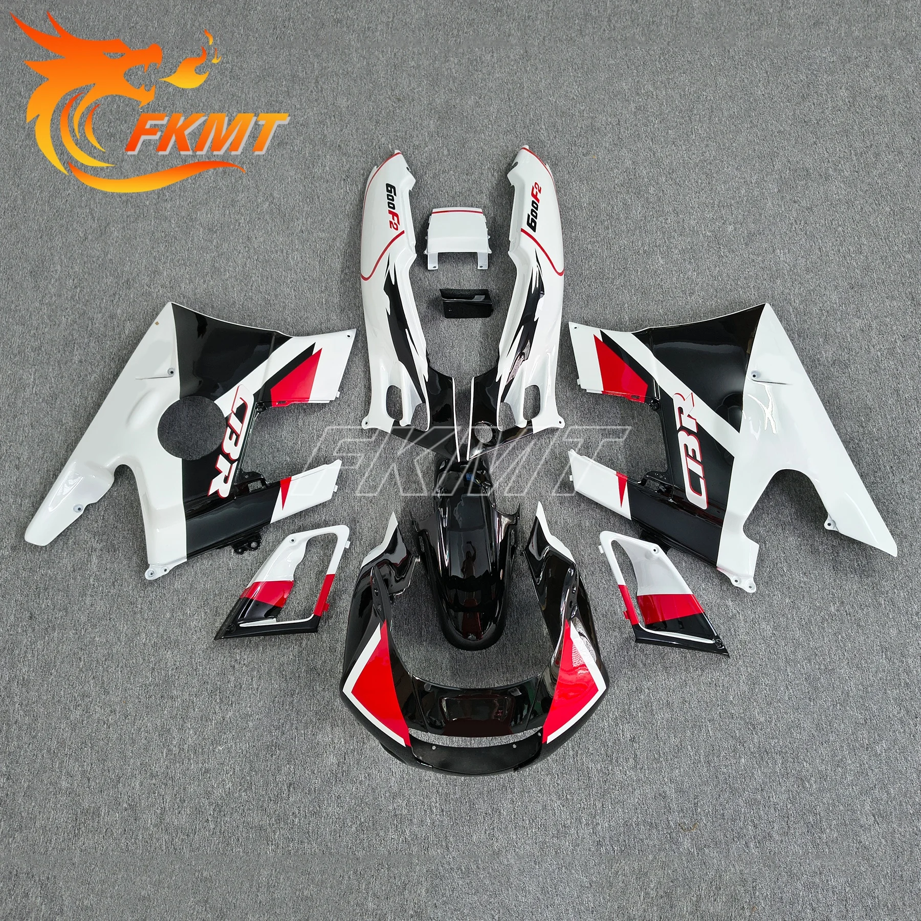 

ABS Plastic Motorcycle Fairing Kits for HONDA CBR600F2 1991 1992 1993 1994 CBR 600F2 CBR600 F2 91-94 Fuel Tank Bodywork Set