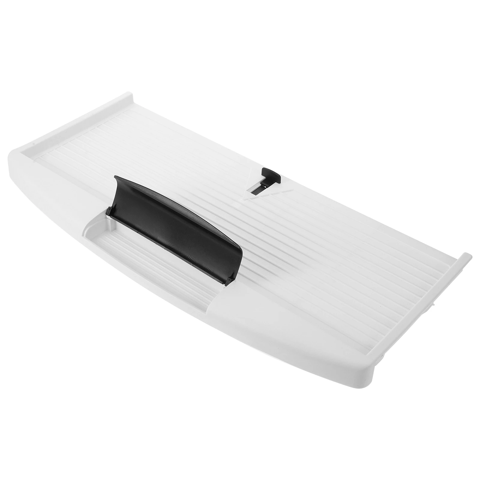 

Keyboard Tray Sturdy Material Slide Out Desk Storage Under Tray Ergonomic Practical Space Saving Computer Organizer Notebook