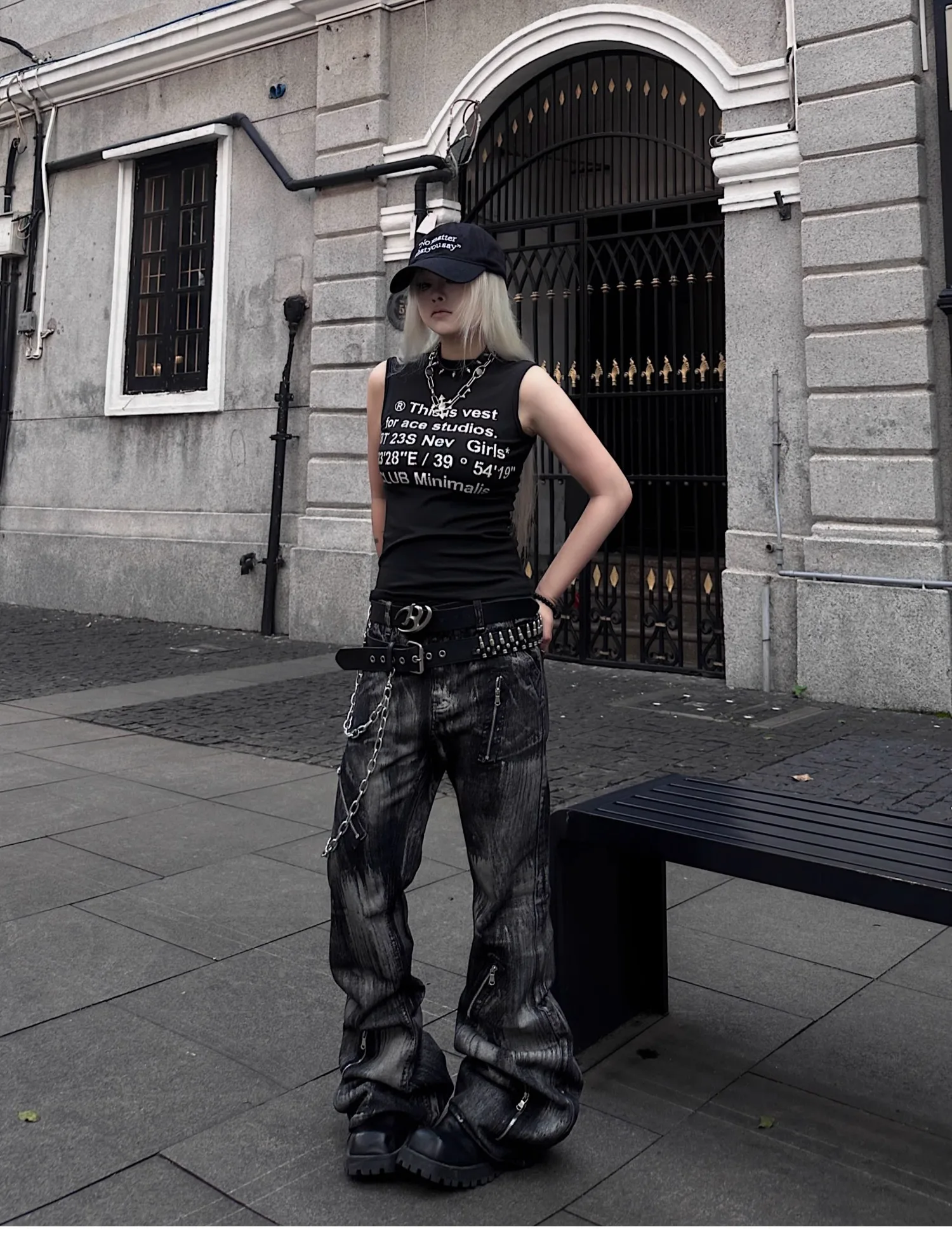 

Мешковатые джинсы в стиле ретро Tie Dye Женские и мужские Y2K Уличная одежда Хип-хоп Свободные пары Повседневные прямые джинсы с высокой талией брюки y2k