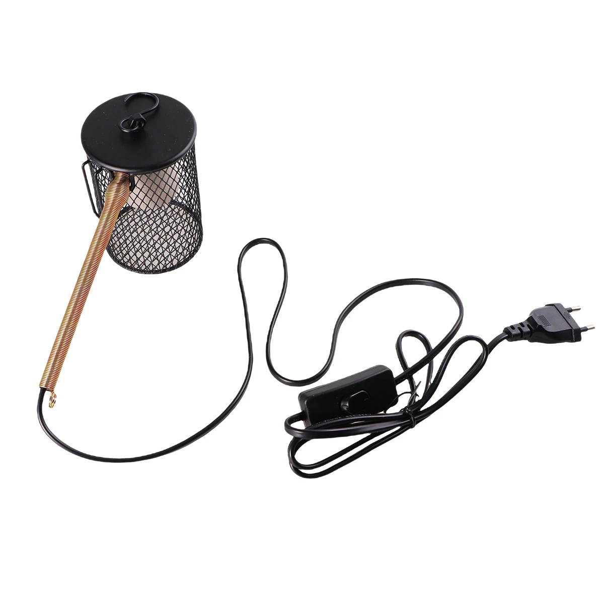 

Lampshade Heating Light Cover Anti-Scald Wear Resistant Durable Easy Suspension Terrarium Lighting Protection For Reptile
