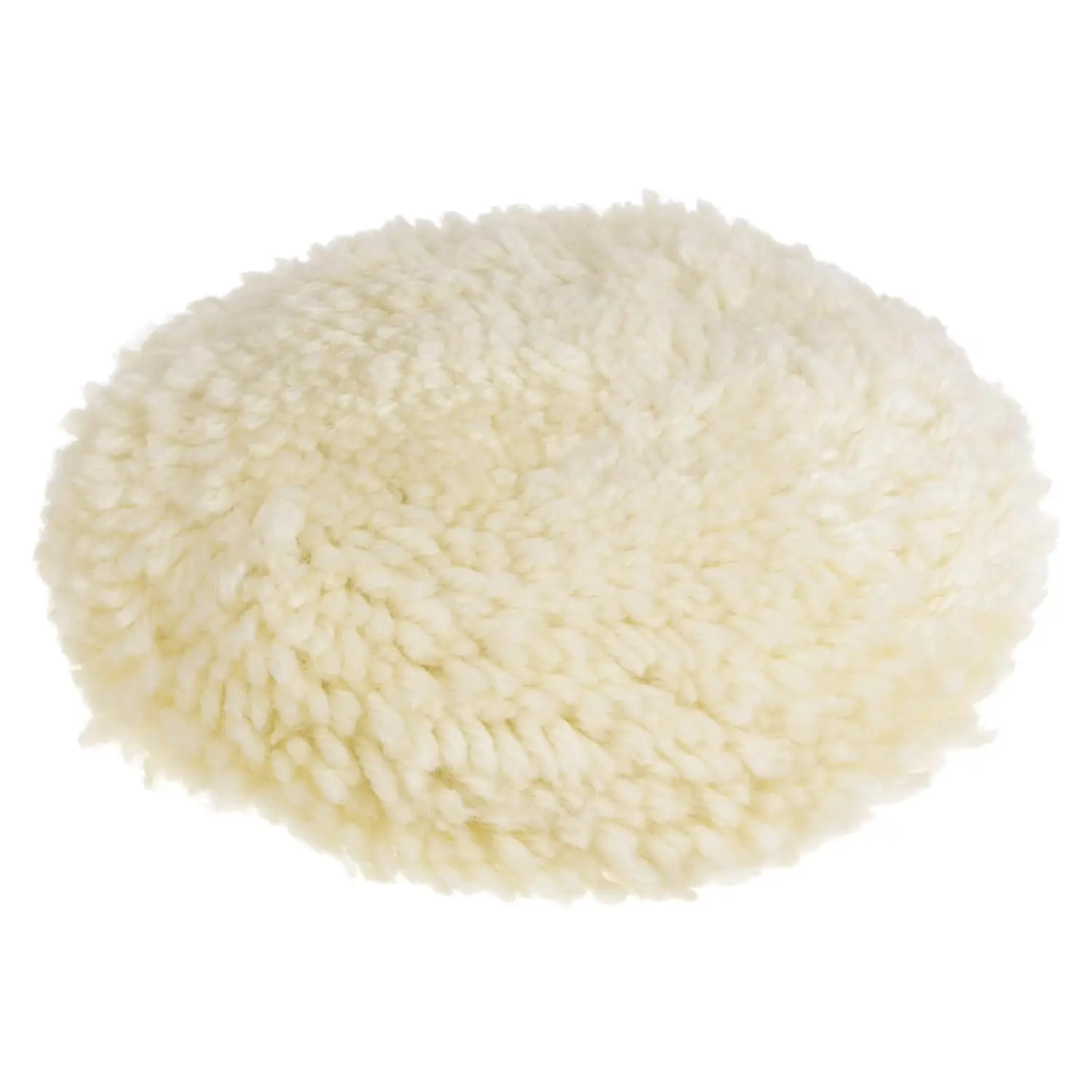 

Wool Polishing Pads, 6 inch Wool Buffing Pad with and Loop Back Cutting & Polishing for Car Motorcycle Washing Machine Refriger