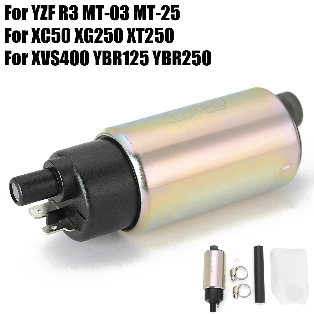 

Fuel Pump For Yamaha MT03 MT25 YZF R3 R3A R25A YS125 NMAX 125 155 XC50 XG250 XT250 XVS400 Drag Star YBR125 YBR250 YZFR3 YZF-R3