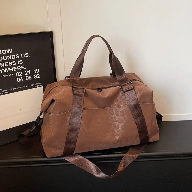Large Capacity Portable Short-distance Travel Bag Women's Fashion Lightweight Going Out Luggage Bag Business Storage Fitness Bag view 6
