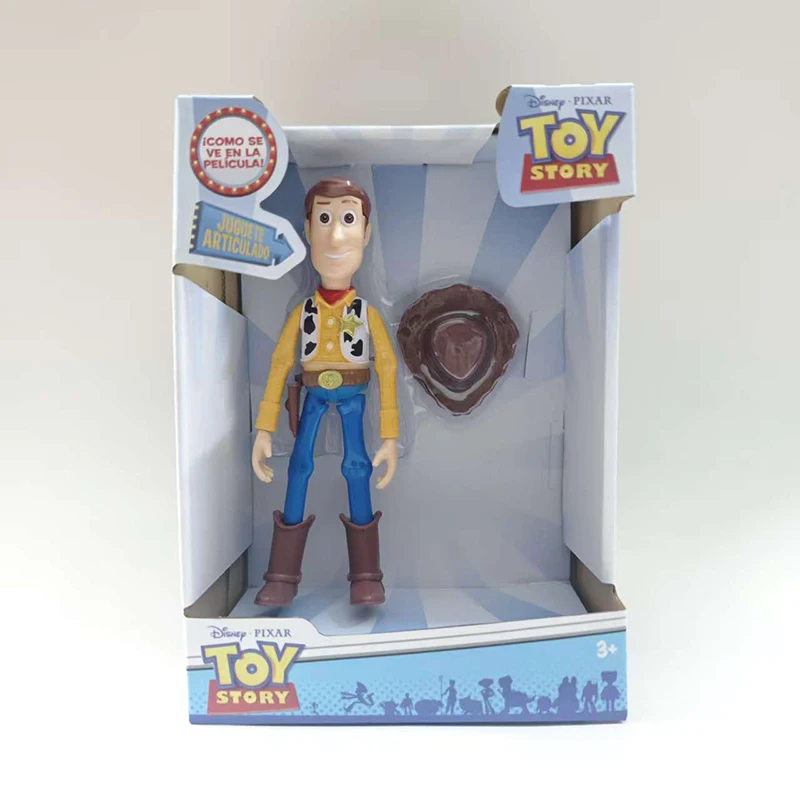 Cartoon Toy Story 3 Buzz Lightyear woody Anime Figure desktop Toy Model Ornament children doll Collectibles Surprise HolidayGift image 4