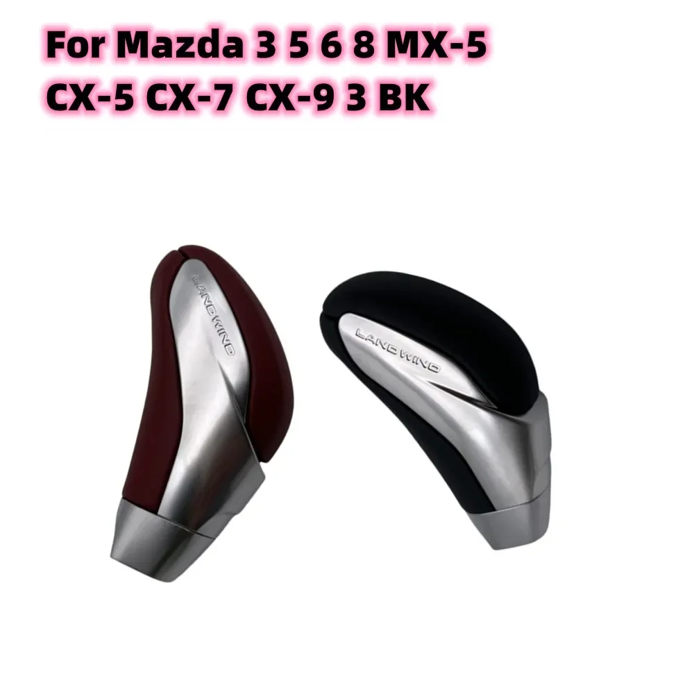 

Ручка переключения передач, новый кожаный рычаг переключения передач, ручка переключения передач, автоматическая коробка передач для Mazda 3 5 8 MX5 CX5 CX7 CX9 3 BK