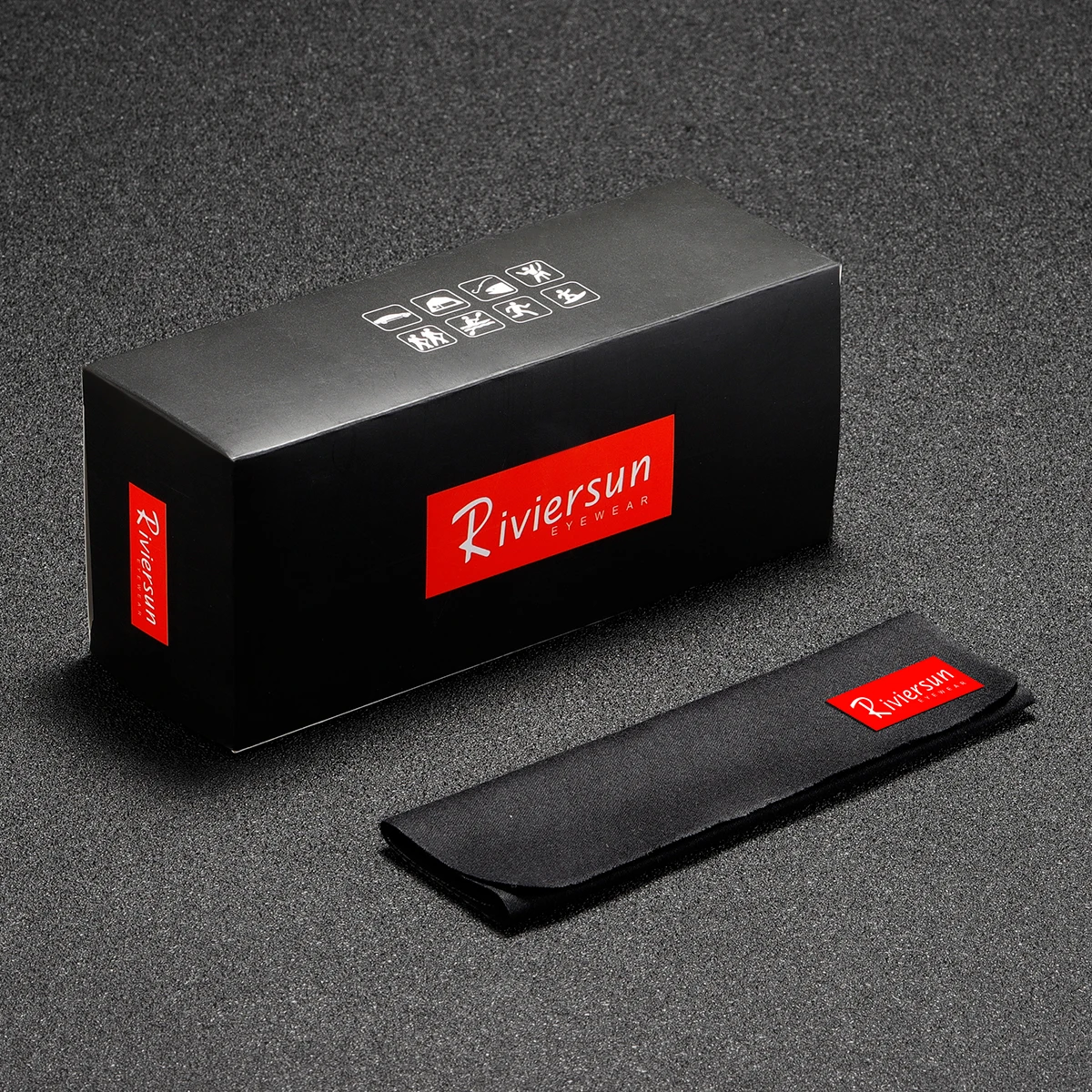 RIVIERSUN العلامة التجارية الجديدة الاستقطاب UV400 النظارات الشمسية الرجال النساء مربع ماتي إطار نظارات موضة عالية الجودة TR90 القيادة نظارات #6