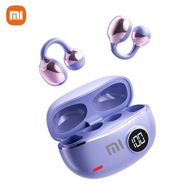 XIAOMI M91 Беспроводные наушники HIFI стереозвук ENC Bluetooth наушники с дисплеем мощности наушники для Samsung гарнитура с зажимом для ушей