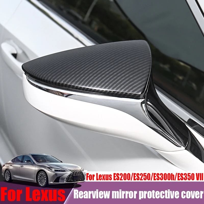 

For Lexus ES200/ES250/ES300h/ES350 VII rearview mirror protective cover car exterior decoration accessories ABS material