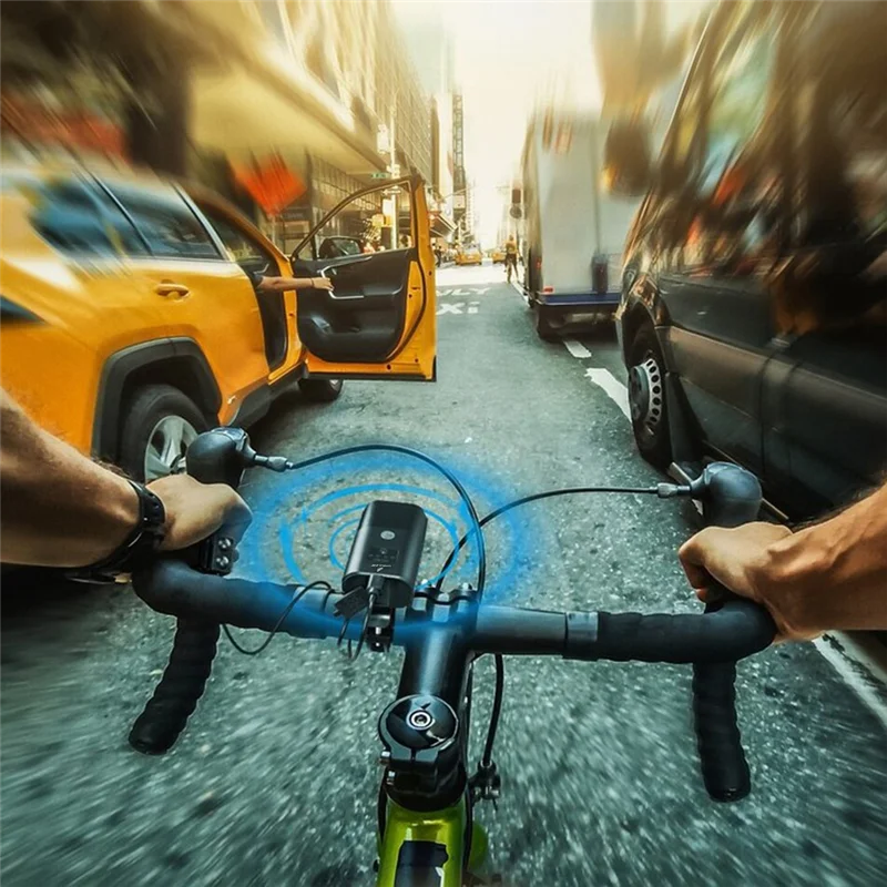 

AS98-Велосипедный фонарь 1000 люмен 4000 мАч Велосипедная фара Power Bank Фонарик Руль USB-зарядка Шоссейный велосипед Выделите