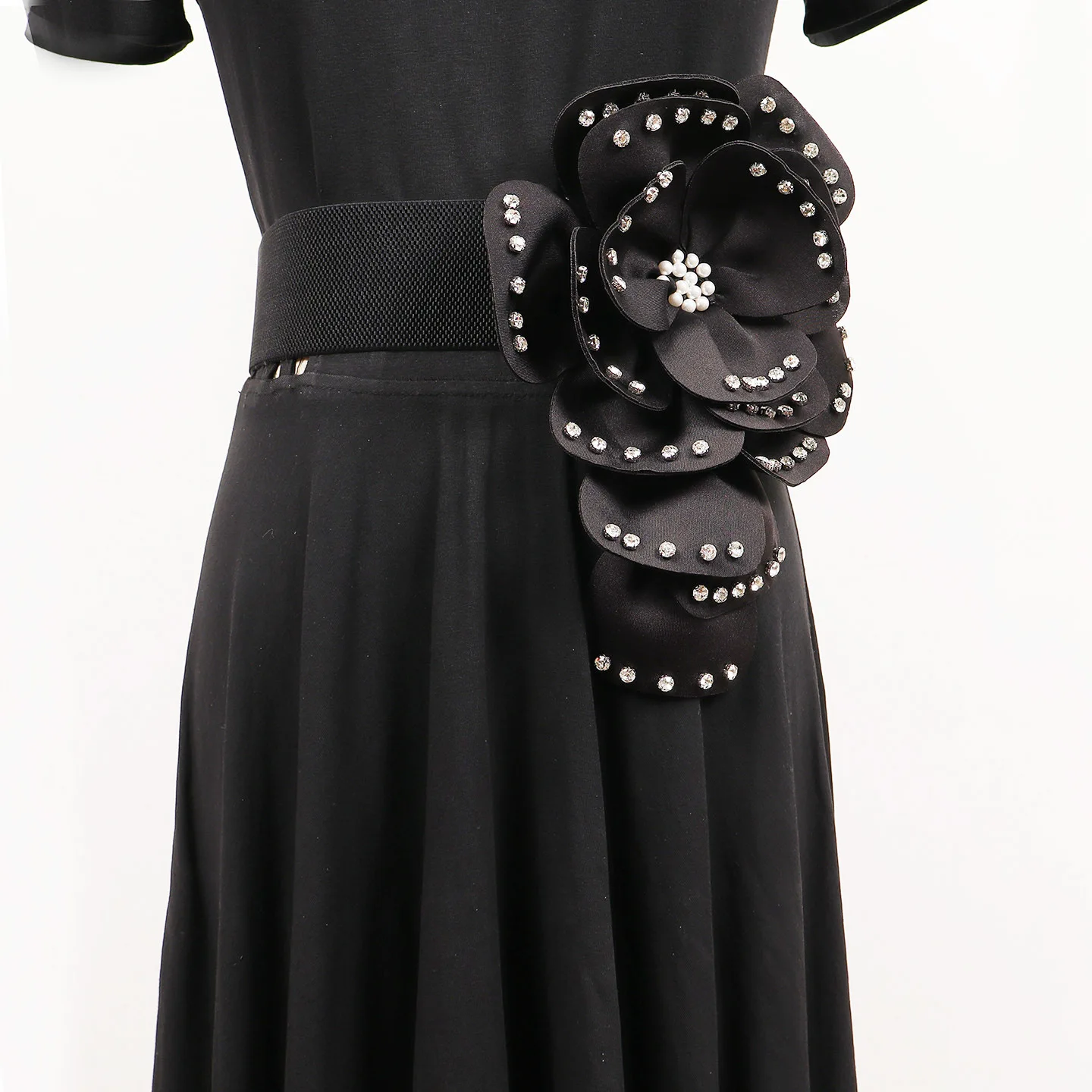 幅広のウエストベルト大きな花柄女性ベルト無地多用途エレガントなパッチワークファッション新-2026-女性シックな服