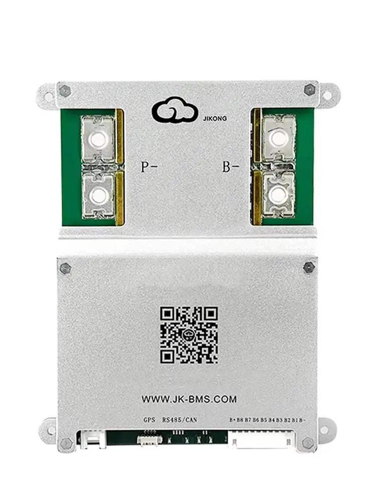 JKBMS V19 B2A8S20P Inteligentny BMS 4S 5S 6S 7S 8S Aplikacja Bluetooth RS485 Heat CAN 12V 200A Aktywna Balansacja do Baterii Lifepo4 Li-Ion Lto JIKONGBMS — 2