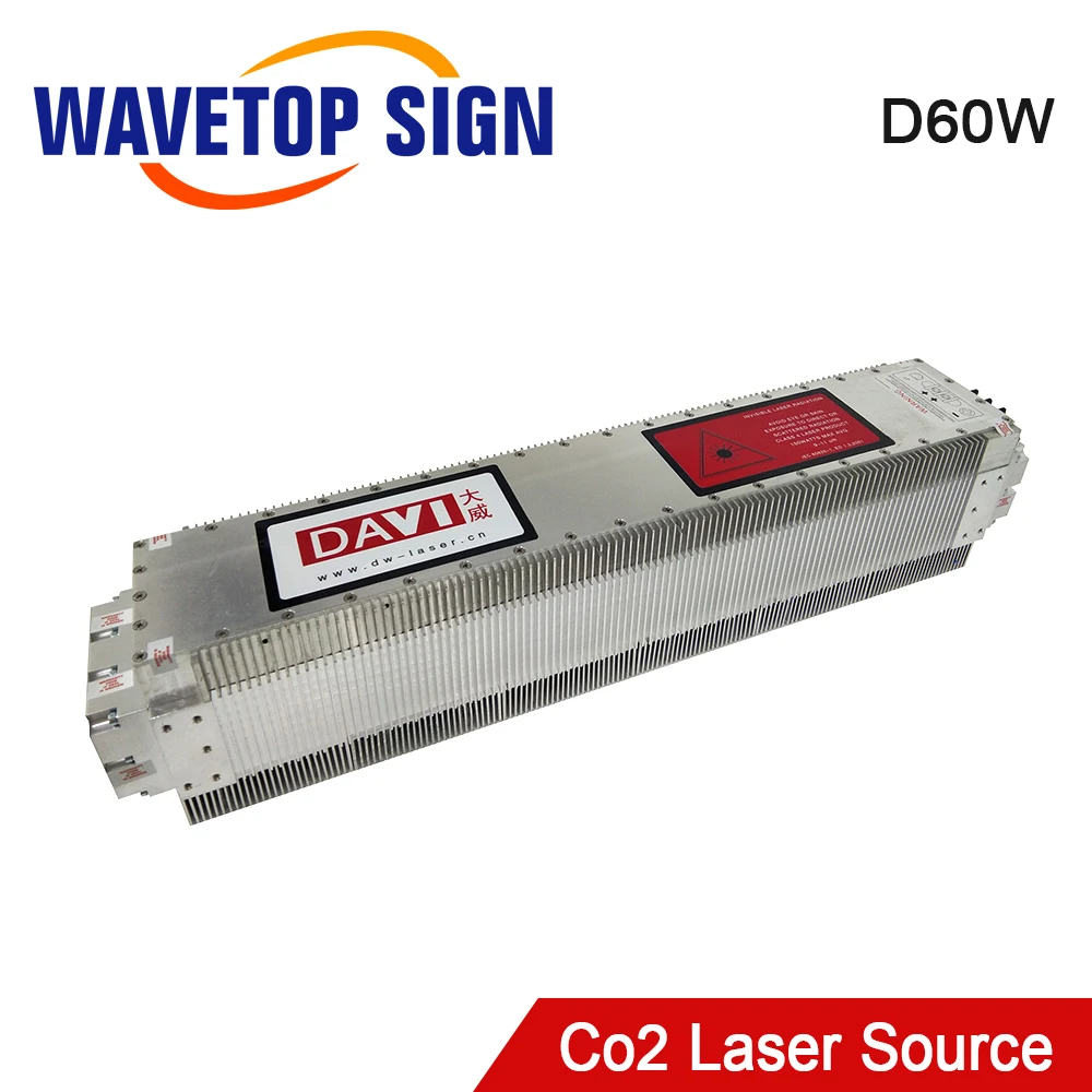 WaveTopSign DAVI Co2 RF Laser Source 60W D60 Laser Module for Co2 Laser Tube Laser Cutting Machine
