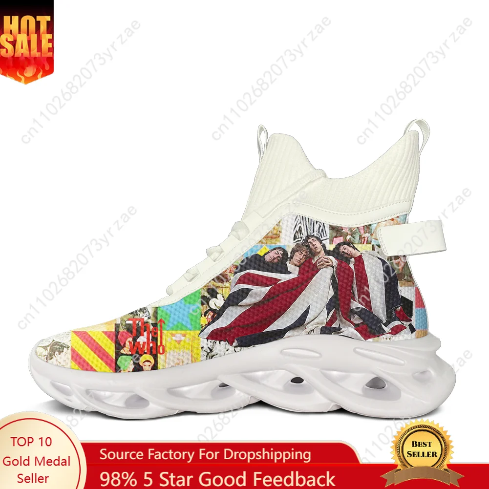 

The Who High Top Flats Sneakers Mens Womens Teenager Sneaker High Quality Personalized Fashion Casual Shoe Custom Made Shoes