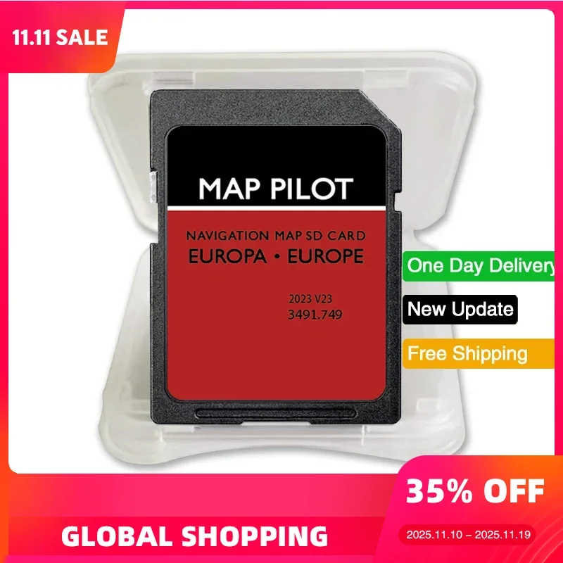 

GPS Navigation Europe Map Upgrade for Mercedes Becker A B C E CLA CLS GLA GLK Vehicle SD Card 3491.749 Sat Nav 8GB 2023