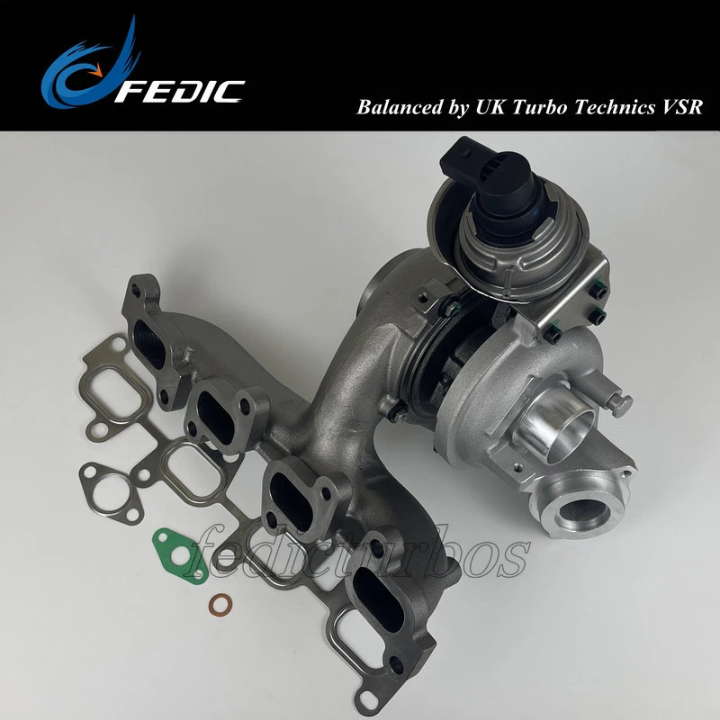 Turbocharger GTC1244VZ 775517 Turbine full turbo for Skoda Octavia II 1.6 TDI 77Kw 105HP CAYC 2009-2013