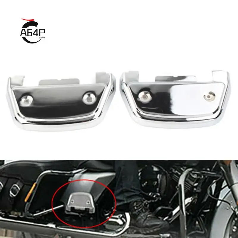 A64P-couvre-pieds de passager de moto pour Electra Glide Street Glide Road Ultra Softail capuchon de pied en forme de D