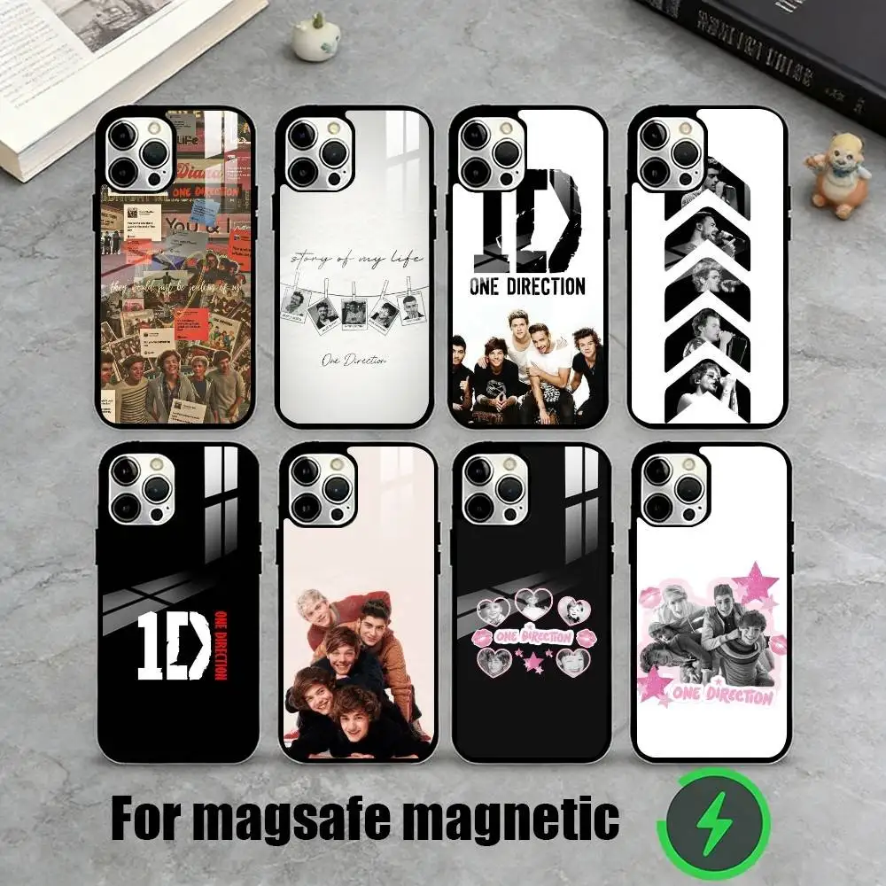 

O-One D-Direction-ES Band Phone Case For iPhone17,16,15,14,13,12,11 Plus,Pro Magnetic For Magsafe Wireless Charging