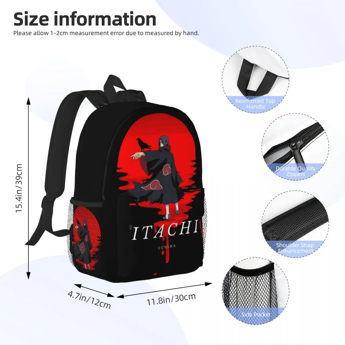 Mochila impermeable de gran capacidad para niñas y niños, mochila ligera para estudiantes, 15 pulgadas