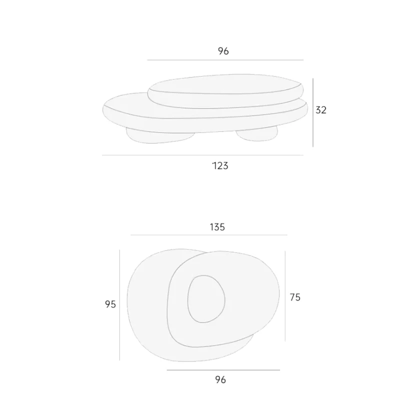 Italian Living Room Coffee Table Rotatable Design Minimalist Premium Premium Modern Luxury Table Basse De Luxe Furniture Home