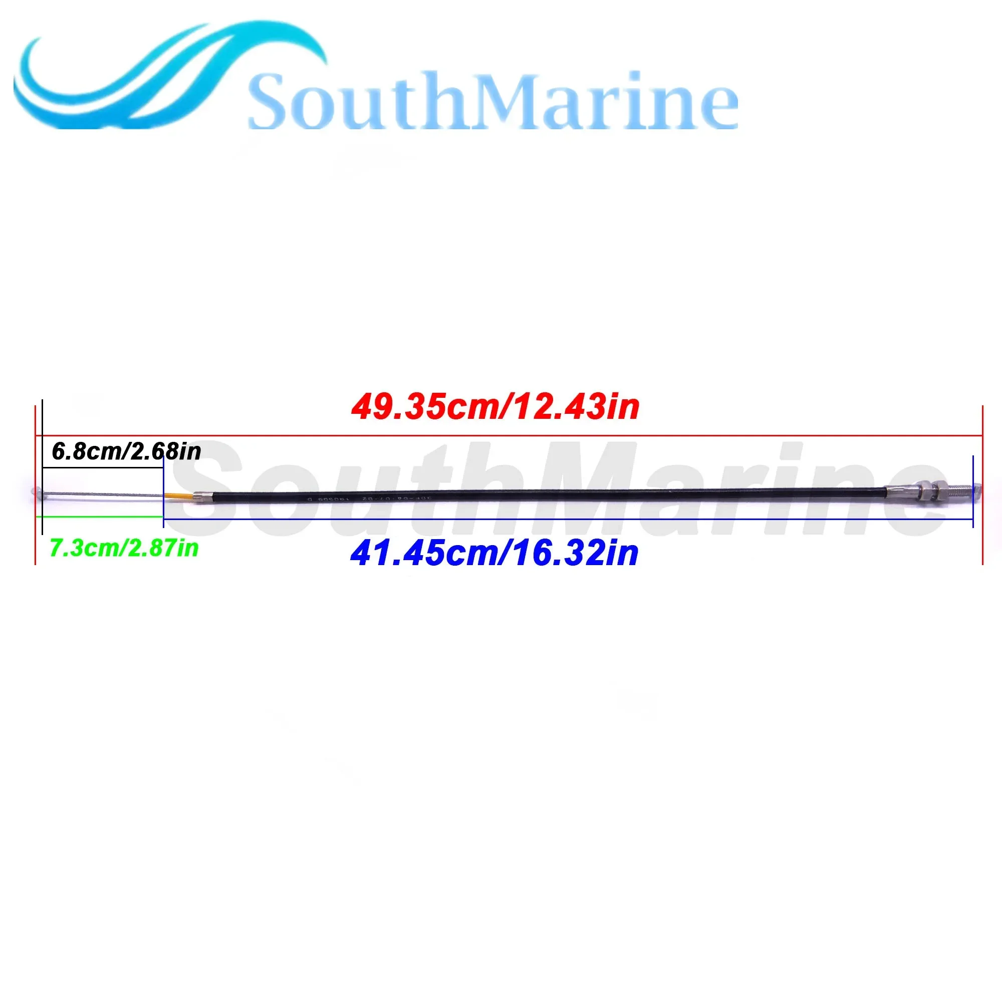 Boat Motor 61N-26311-00 61N-26311-01 Throttle Cable Assy for Yamaha Outboard Engine 2-Stroke 30HP C30