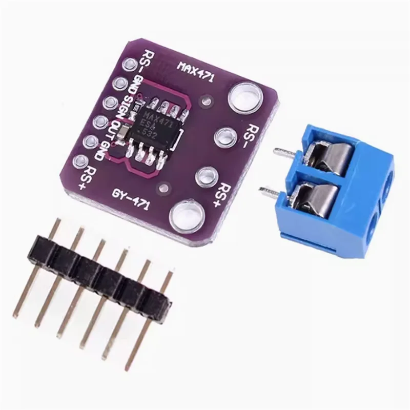 

New and Original 1pcs GY-471 3A range MAX471 current module detection sensor measurement