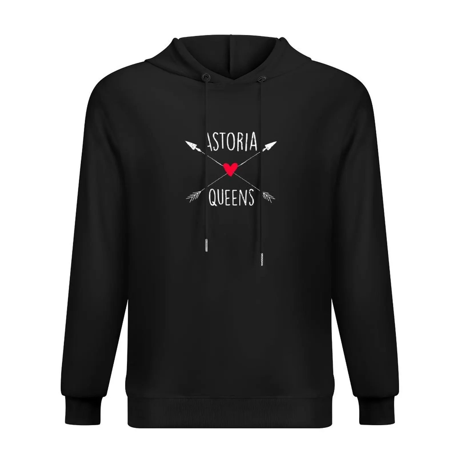 

Astoria Queens NYC Arrows and Heart Hoodie men's winter sweater mens clothing anime clothes new in hoodies & sweat-shirt