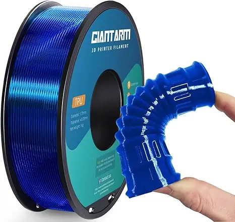 GIANTARM TPU Filament 1,75mm 1kg Shore 95A Weich Flexibel Leicht zu Drucken Kompatibel mit FDM 3D-Druckern