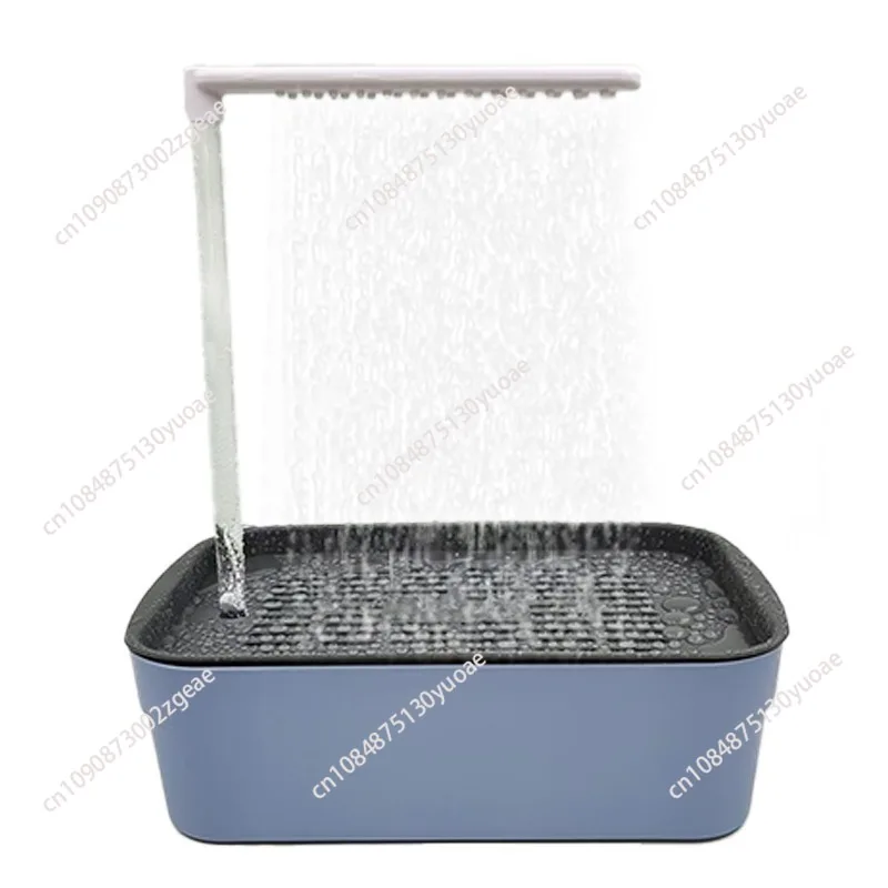 

Parrot special bath basin bath basin large tiger skin peony black wind shower room