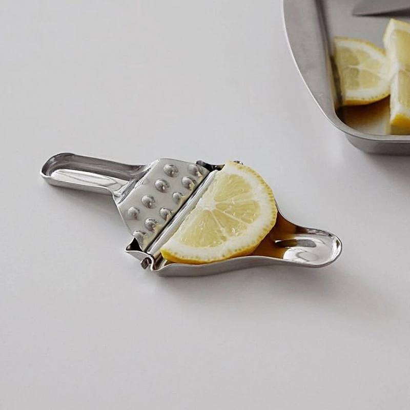 

Portable Juicer Orange Citrus Presser Grape Clip Home Kitchen Accessories Stainless Steel Lemon Tongs Fruit Juice Squeezer