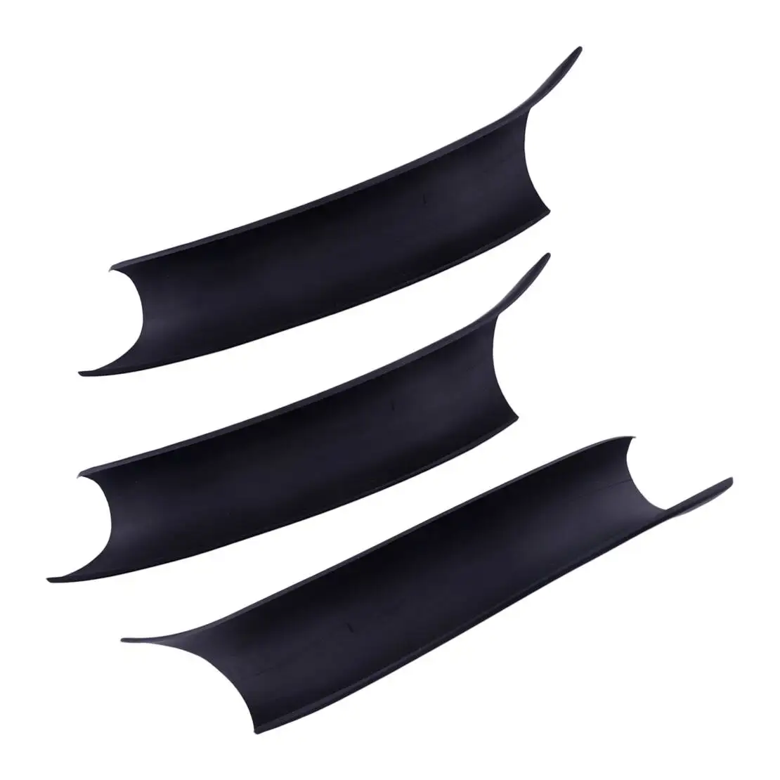 

3Pcs Interior Door Handle Armrest Pull Trims Covers Fit for BMW X5 X6 F15 F16 2015 2016 2017 2018 LHD Matte Black ABS